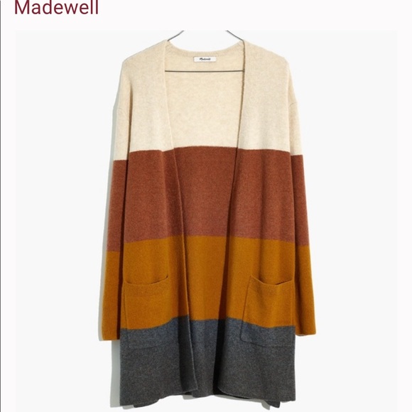 Madewell Colorblock Cardigan - Picture 4 of 5
